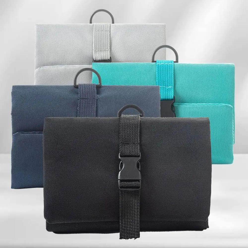With Hook Foldable Toiletry Bag 3-in-1 Multi-Functional Travel Washing Bag Detachable Large Capacity Cosmetic Storage Bag