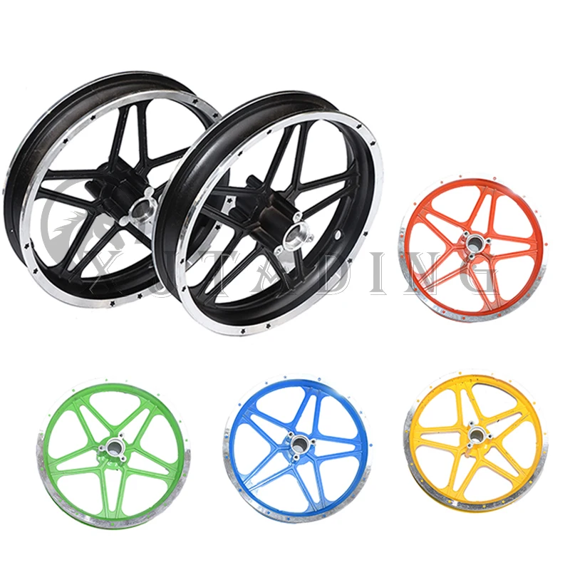 Motorcycle 10inch wheel 2.50-10 Inner Tube Outer Trye With alloy wheel Hub For 47cc 49cc 2 stroke Pit Dirt Bike Motocross parts