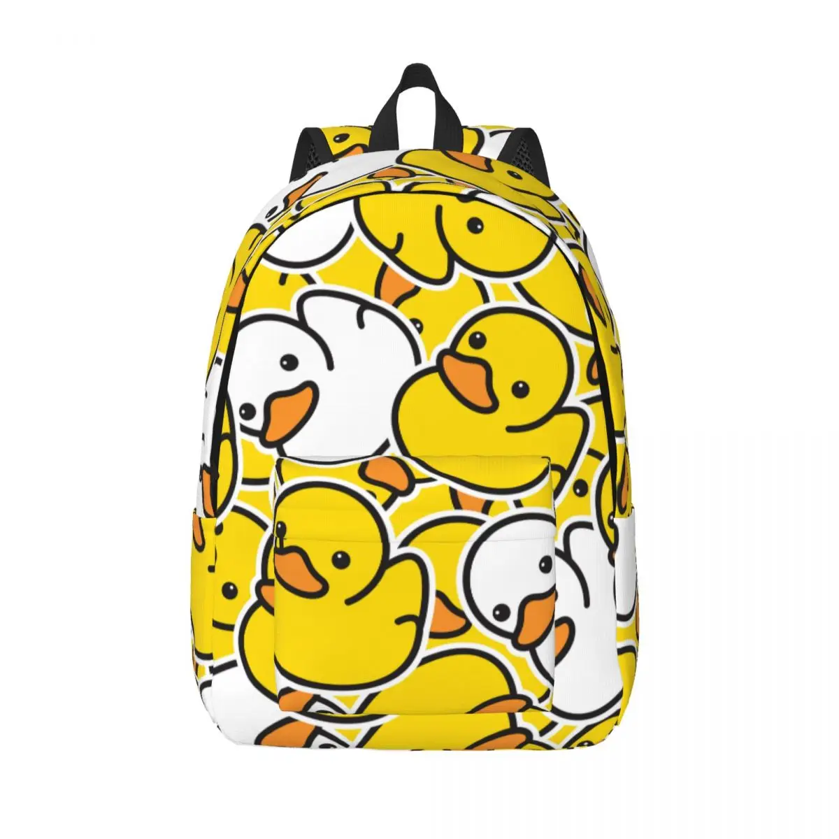 

Рюкзак с рисунком утки и рисунком утки для мальчиков и девочек, детский школьный рюкзак с животными, холщовый рюкзак для дошкольников, сумка для начальной школы, дорожная сумка