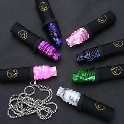 wolfcoolvape Hot selling high-end Resin Hookah Mouthpieces For Sheesha Chicha Narguile Shisha Water Pipe Silicone Hang MouthTips