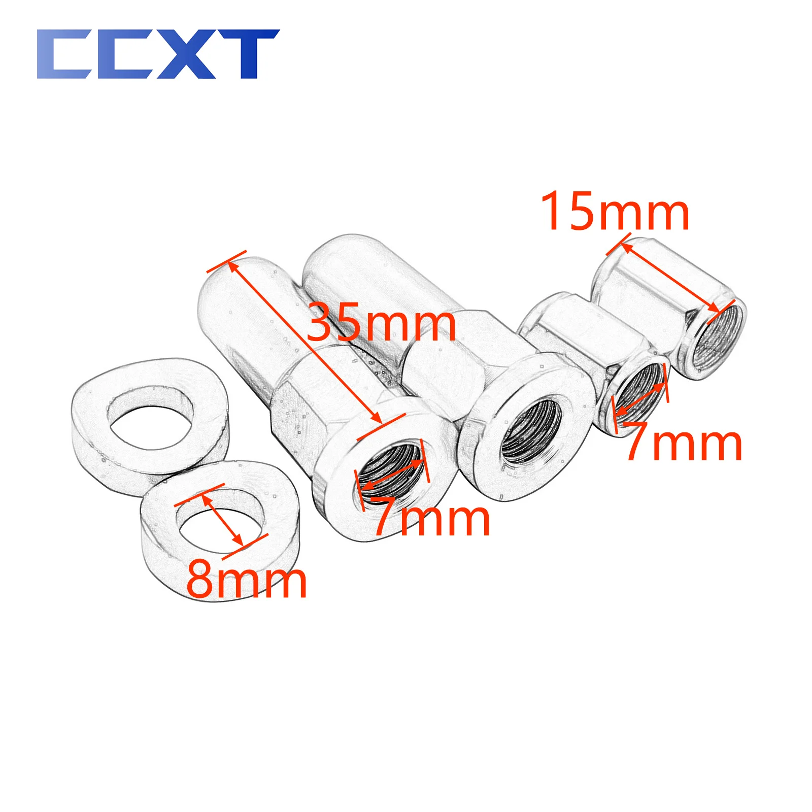 CNC Dirt Bike Rim Lock Nuts Bolts Spacer Motocross Valve Cap For Honda Yamaha Kawasaki Suzuki KTM EXC EXCF SX SXF XC XCW XCF