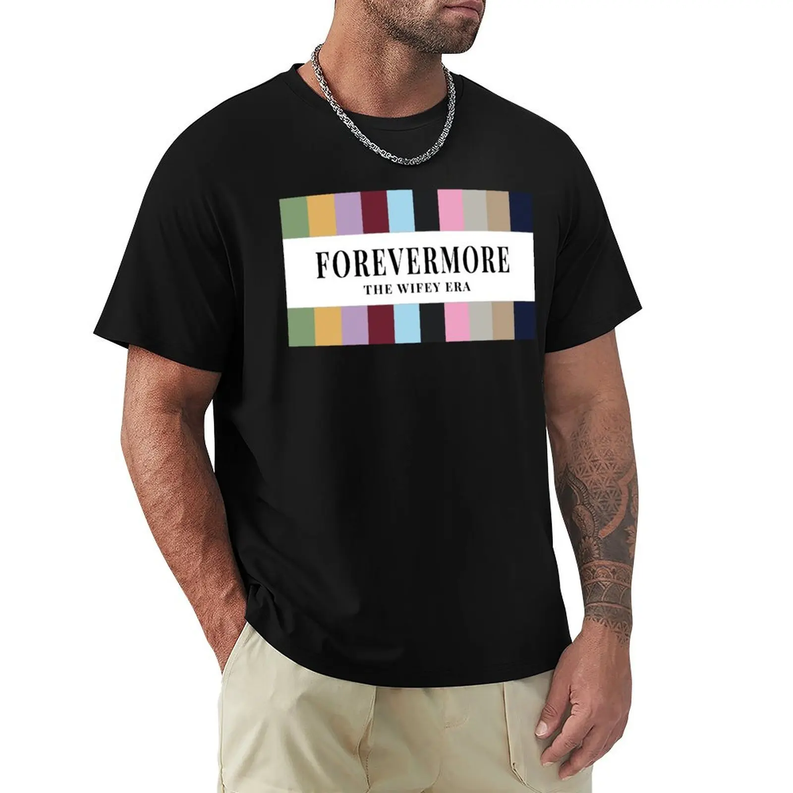 Forevermore Wifey Era T-Shirt Functional Casual Short Sleeve Tee