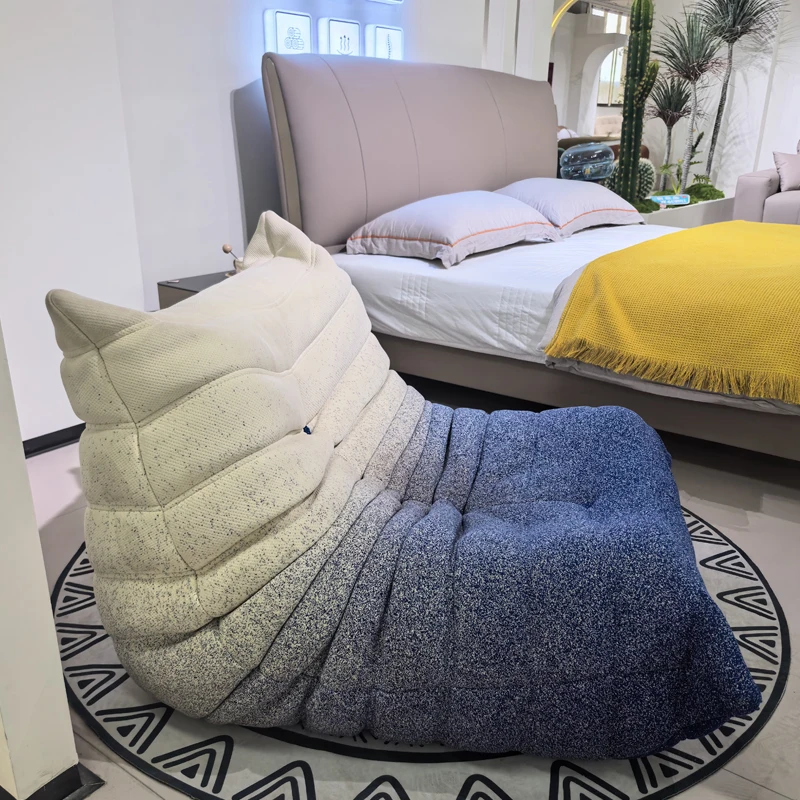 

Velvet Living Room Chair Love Seat Compressed Sofa Hot Sell Cheap Modern Easy Lazy Sofa Fast Delivery