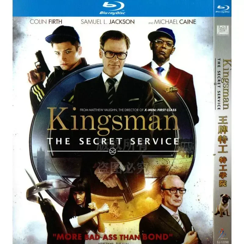 BD Blu-ray Action Adventure Movie Ace Agent Agent Academy Golden Circle Origin High Definition 3 Disc