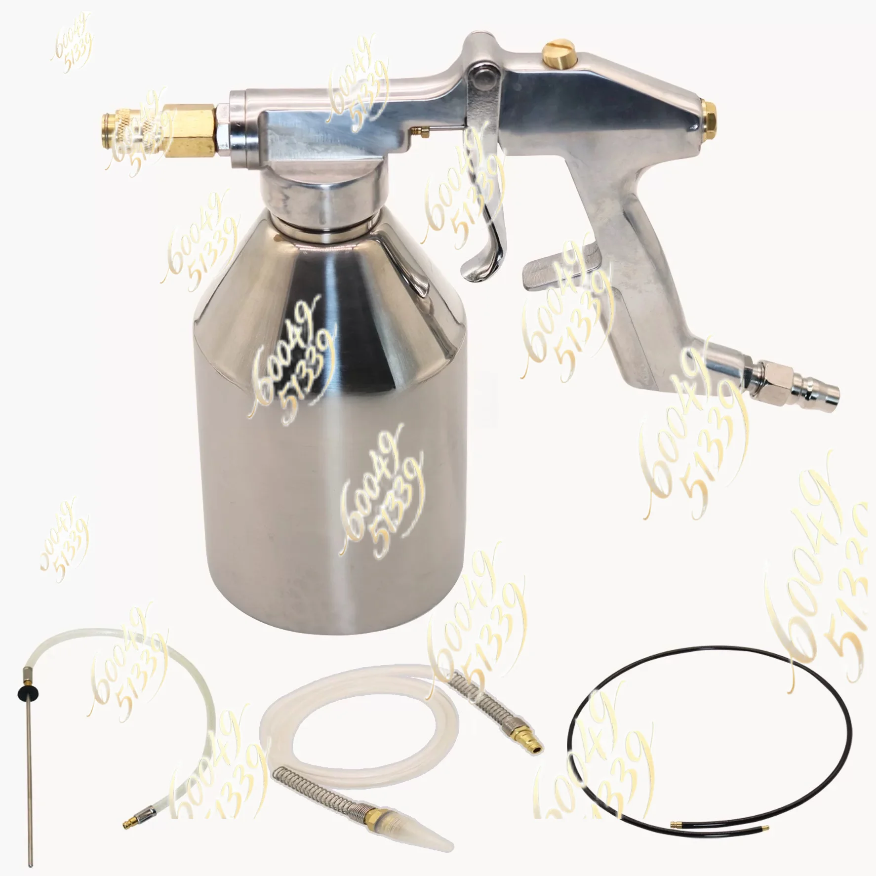 Suitable for automotive cavity anti-corrosion wax spray gun, air conditioning cleaning spray gun, 360 degree atomization
