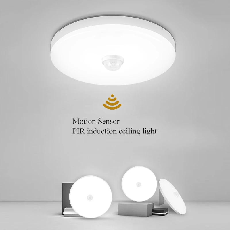 Smart Sensor LED Light Ceiling Lamp Modern Home Indoor Aisle LED Hanging Fixture Induction Lighting Living Room Luminaire Lamps