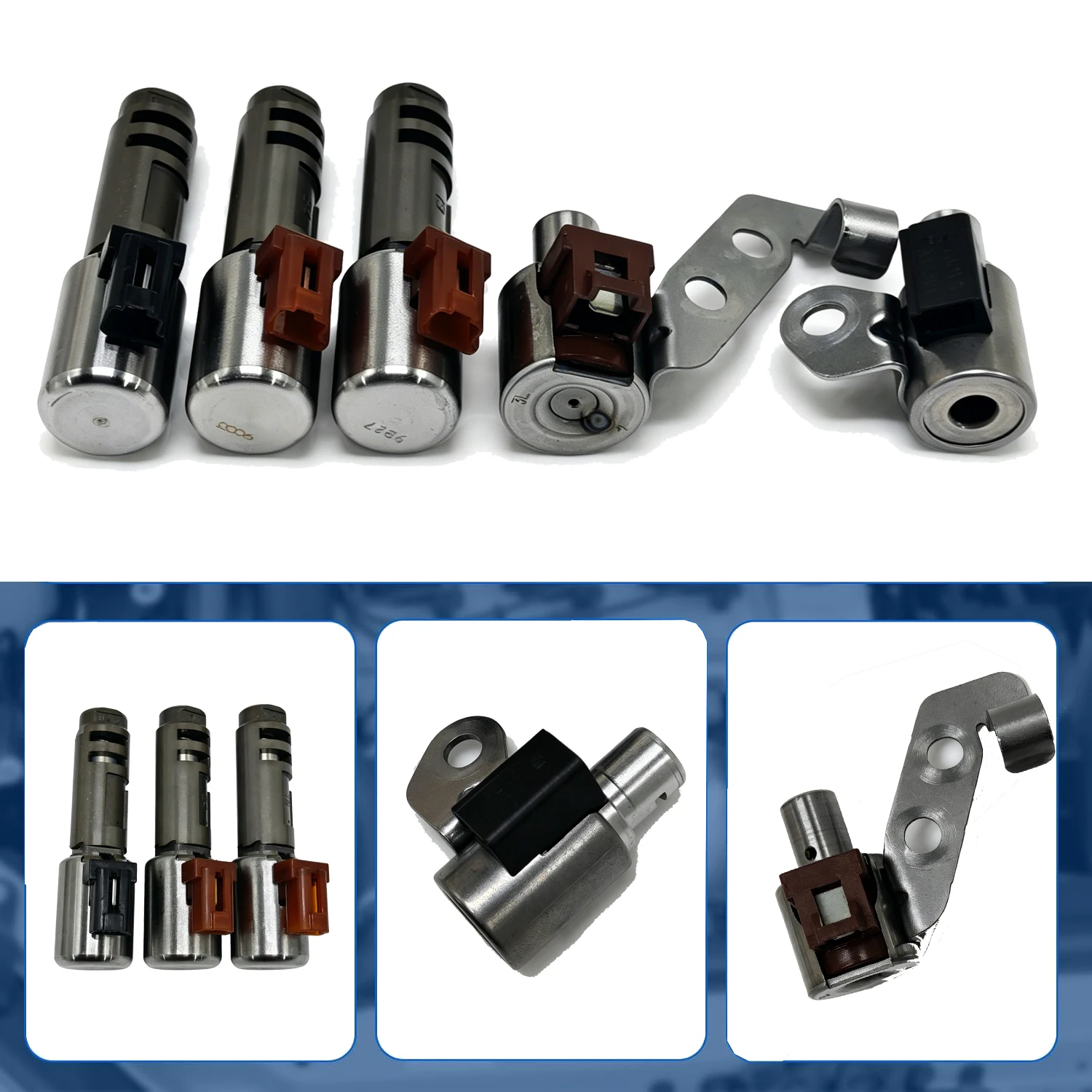 

4AT U140E U240E Automatic Transmission Solenoid Valve Repair Kit For Camry RAV4 Highlander RX300