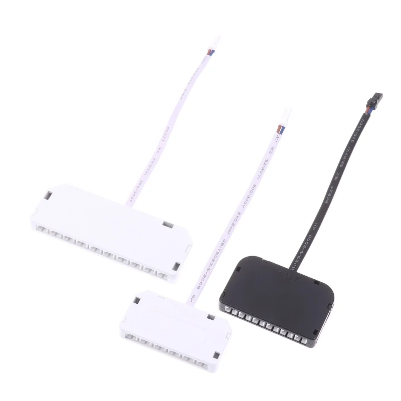 Terminal Junction Box 6/10 Port Hub Splitter Male Plug Cable Quick Line Connector For LED Strip Light Power