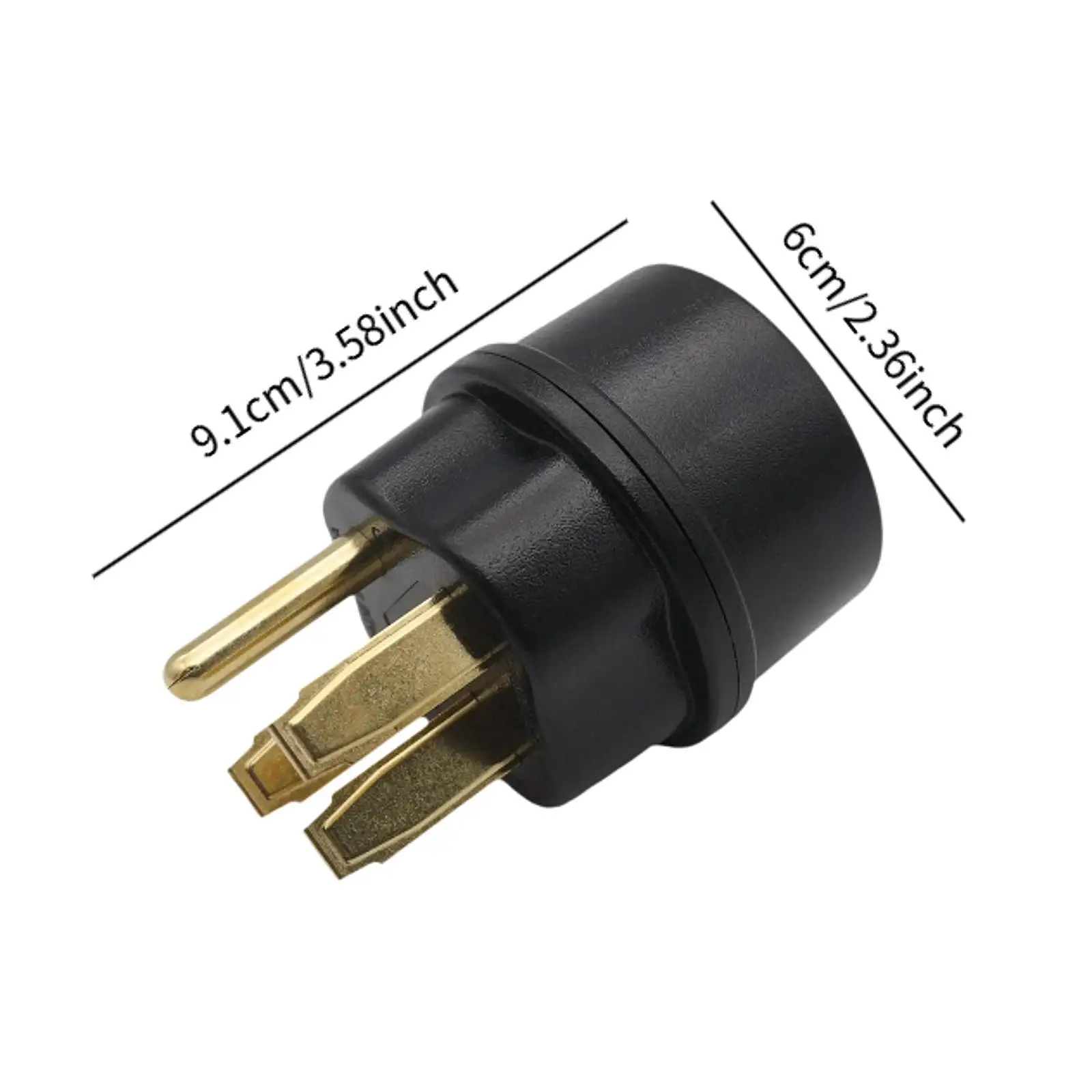 Adaptor Daya RV Kepala Konversi Stopkontak Listrik Adaptor Listrik Transmisi Stabil untuk Pengering Truk Trailer