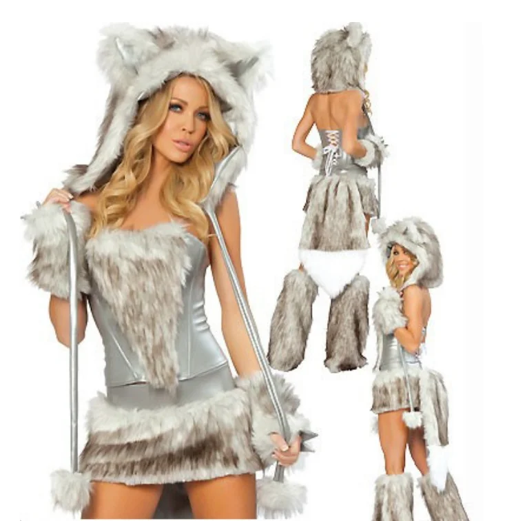 Fursuit Tier-Karneval Halloween Cosplay Party Kigurumi für Erwachsene Frauen Kleid Niedliches Plüsch-Orange-Fuchs-Maskottchen-Kostüm 2026 – Detail 23