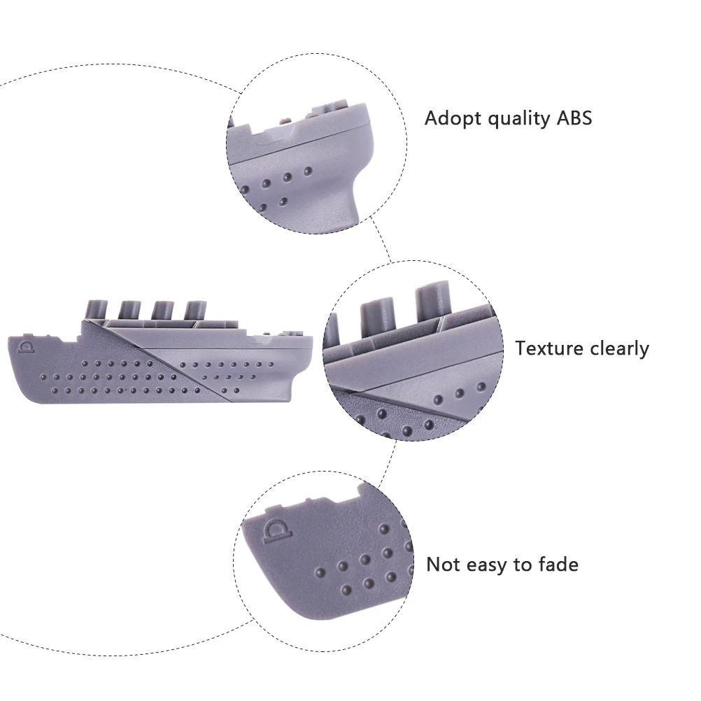 Bookmark ABS Clear Texture Fade Resistant Creative Design Students Writers Readers Practical