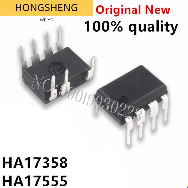 100% New 10pcs/lot HA17358 HA17358A DIP-8 17358 DIP8 HA17555 17555 555   IC