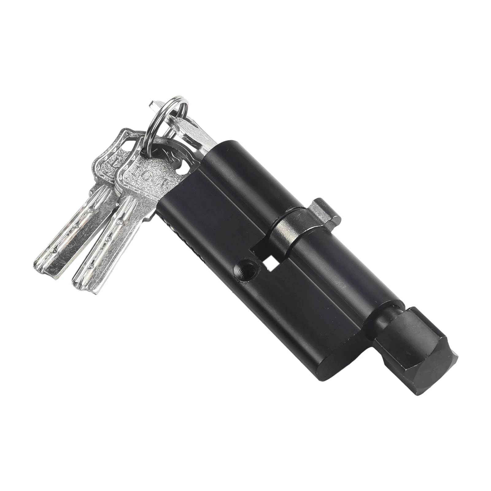 30-10-30mm Size Door Lock Cylinder Keyed Alike Lock 1 Fixing Screw Included 3 Keys Included Both Side Key Operated