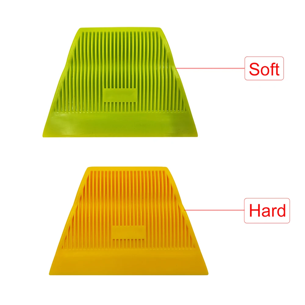 비닐 스티커 스퀴지 사다리꼴 스크레이퍼, 자동차 스티커 창 포장 틴트 비닐 시트, 자동차 필름 적용 도구, 11.58x8cm, A66