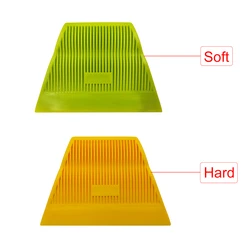 Vinyl Sticker squeegee Trapezoidal Scraper Auto Sticker Window Wrapping Tint Vinyl Sheet Car Film Application Tool 11.58x8cm A66