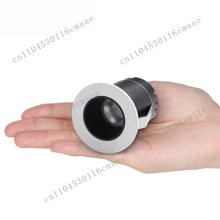 Mini Down Room Home Cabinet Dimmable 3w Downlight 5W COB Dali Black Recessed LED Spotlight