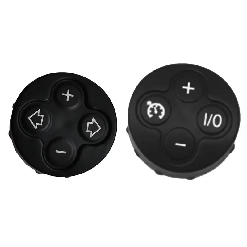 1Pair Steering Wheel Volume Adjust Switch&Cruise Control Button Cover For BMW MINI R55 R56 R57 R58 R59 R60 R61 07-14-T47C