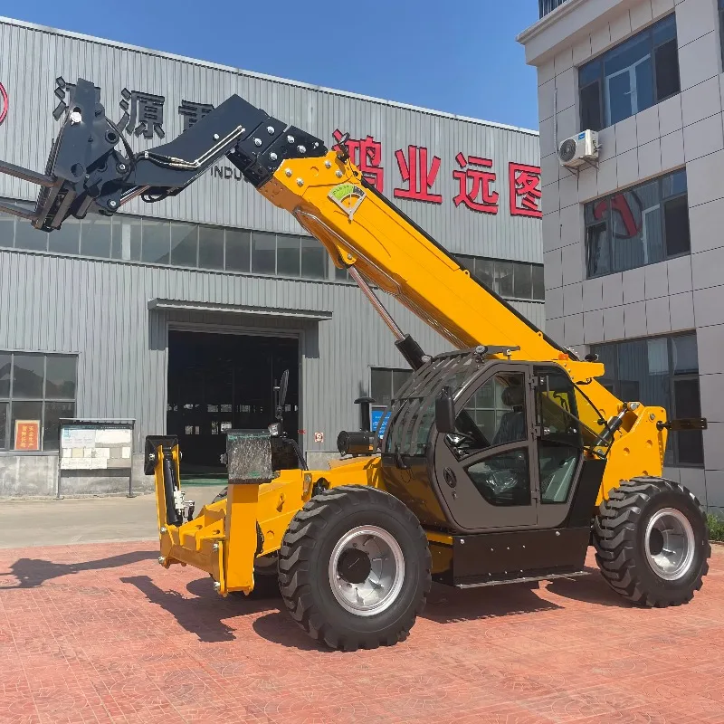 Customized China Top Lifting Height 18m Telehandler Forklift With 4ton Loading Weight For Sale