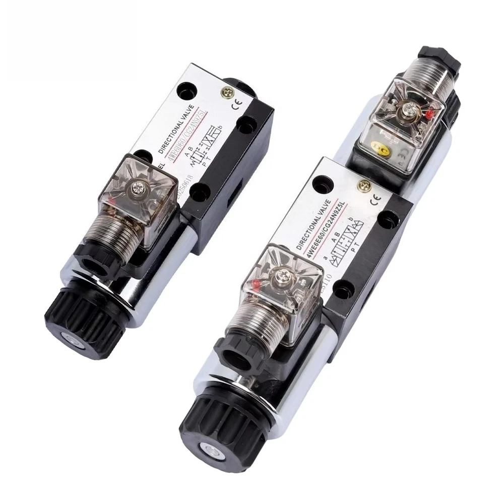 Directional Hydraulic Control Valve 4WE6D60/CG24N9Z5L 31.5MPa Pressure 1 Year Warranty Made in China Size Fast Delivery