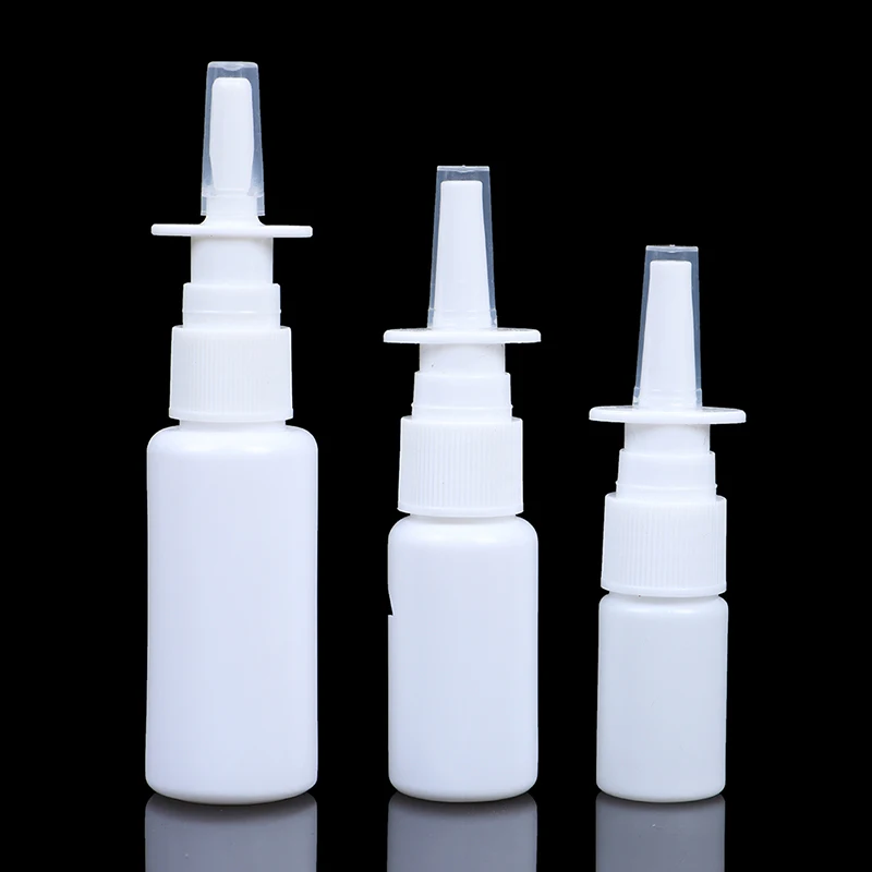 portable10/20ml/30ml Empty Plastic Nasal Pump Spray Bottles Sprayer Mist Nose Refillable spray bottle nasal spray bottle