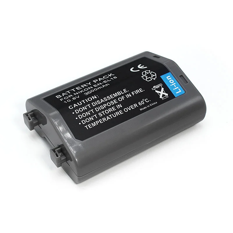 EN-EL18 EN-EL18D 3500mah Battery EN EL18a For Nikon D4 D4S D5 D6 D500 D800 D800E D810 D850 Z5 Z6 Z9 CAMERA