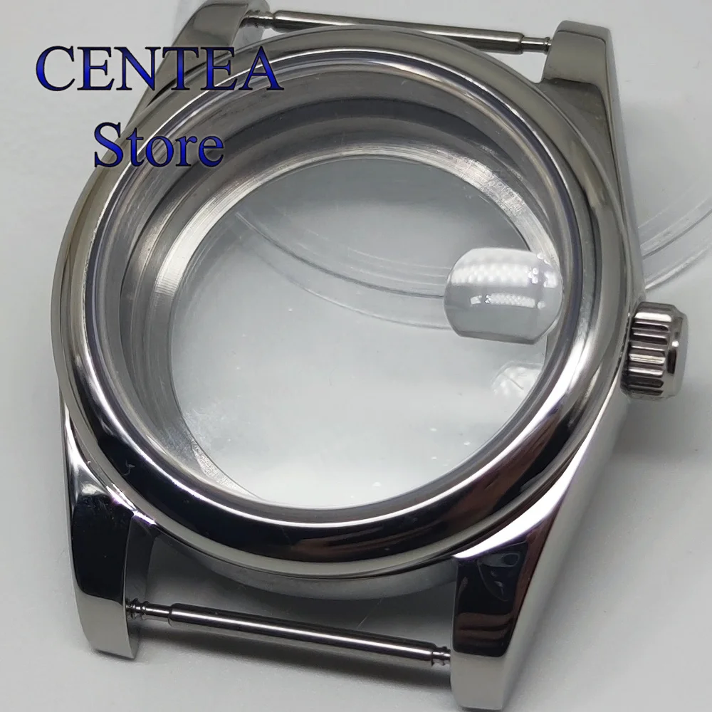 RICHUS 36mm 39mm Polished Watch Case Stainless Steel Sapphire Glass for NH35 NH36 ETA2824 2836 Miyota82 DG2813 PT5000 Movement