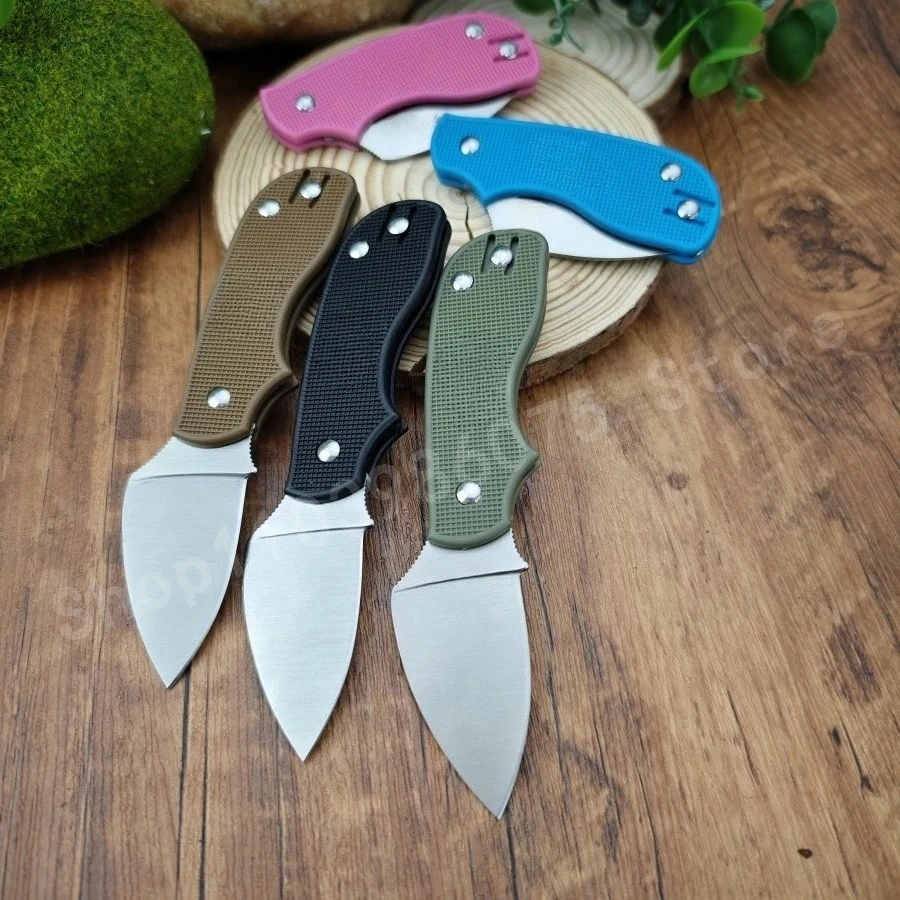 C154 سكين صغير قابل للطي مع 7cr15mov شفرة Unboxing سكين حمل يومي سكين جيب التخييم في الهواء الطلق سكينة فاكهة هدية الرجل