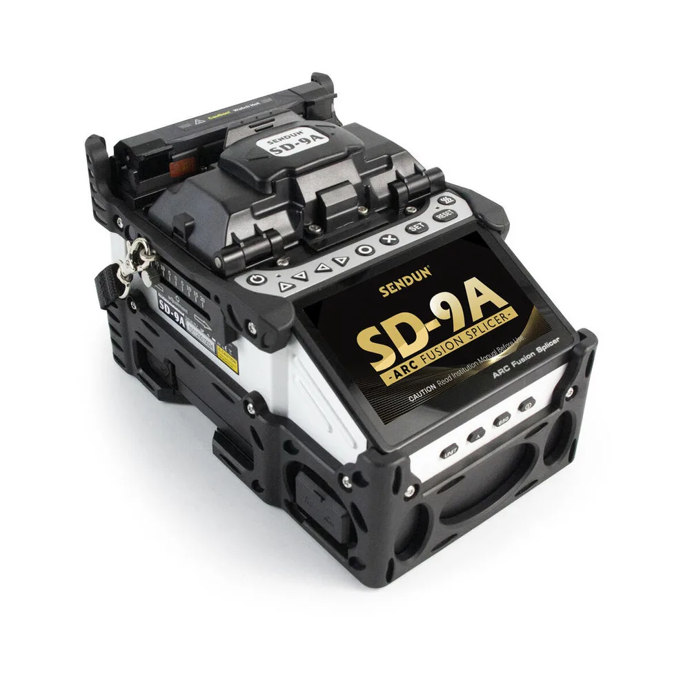 Latest SD-9A Fiber Optic Fusion Splicer with Core Alignment and High-Speed ​​Fusion Splicing
