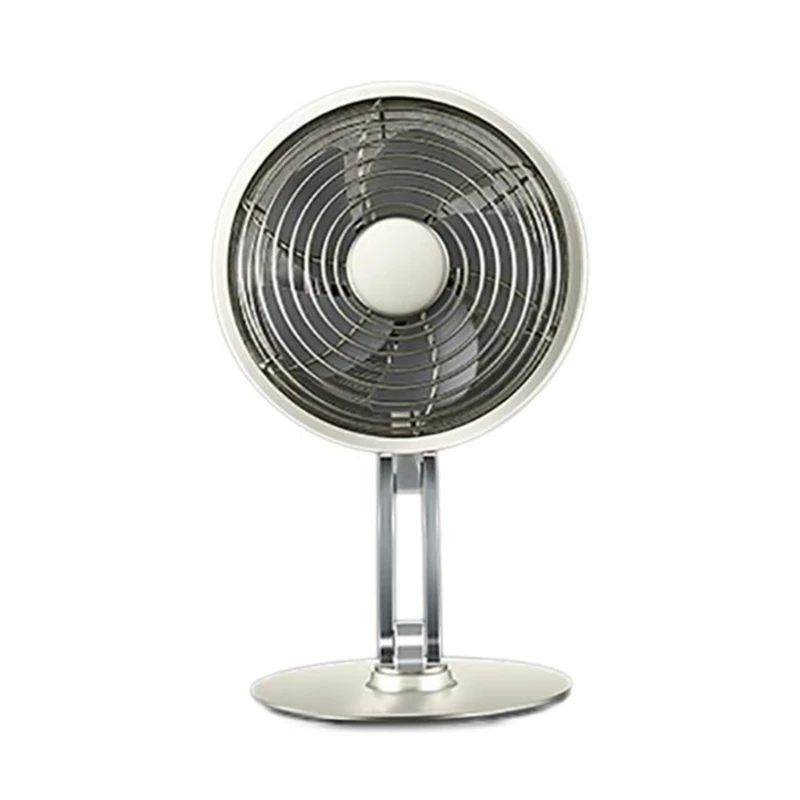 Metalen USB-oplaadminiventilator 360 graden rotatie Opvouwbare buitendesktop Creatieve ventilator Aluminium ventilator 3 snelheden verstelbare bureauventilator