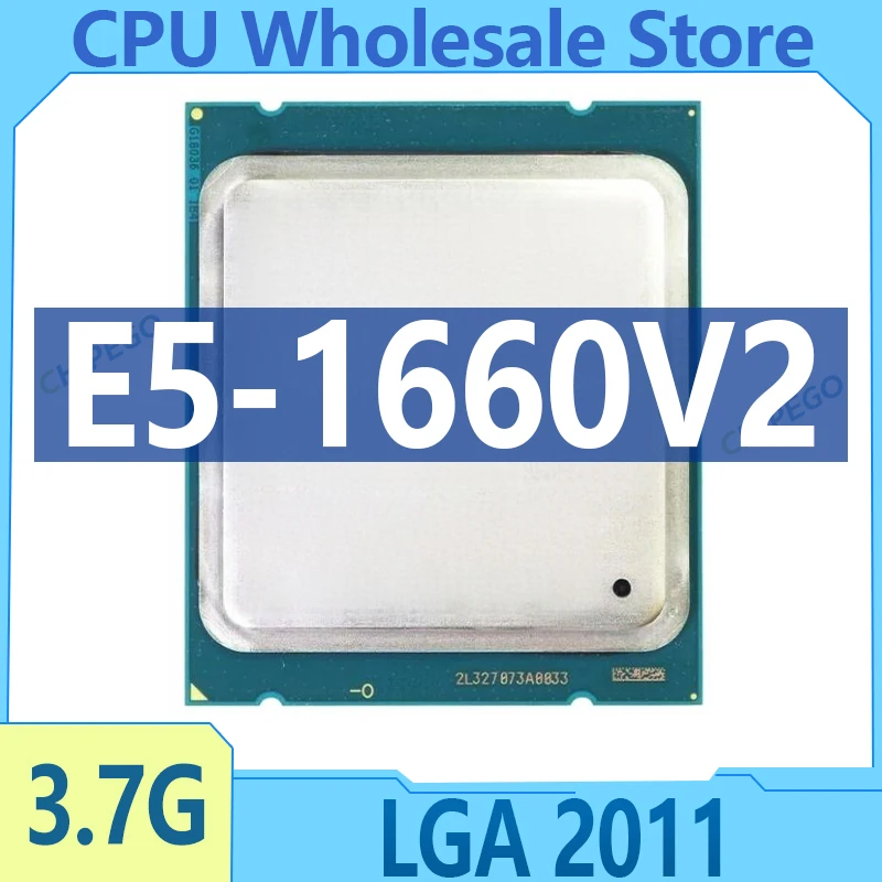 Xeon E5 1660 V2 E5-1660V2 server Processor 6 Core E5-1660 V2 2011 CPU 3.7GHz 15M 130W E5-1660 V2 SR1AP