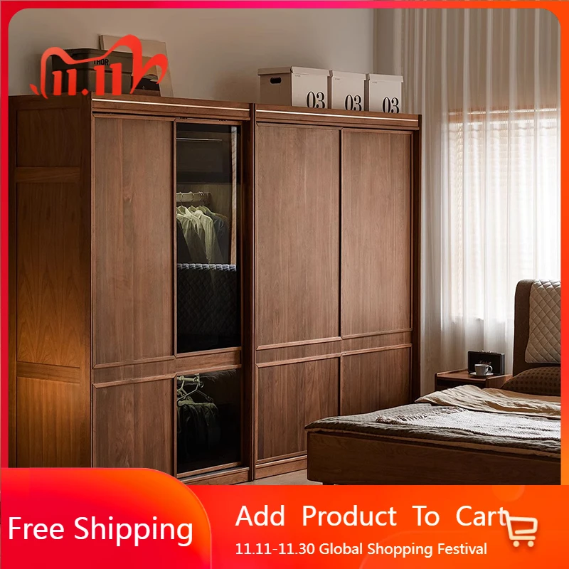 

Деревянный шкаф-органайзер для одежды, тканевый шкаф для спальни, скандинавский минималистичный современный куб, маленькая мебель Armario для комнаты