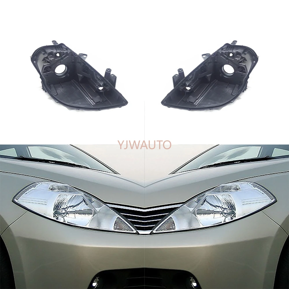 

Headlight Base for Nissan Tiida 2005-2007 Headlamp House Halogen Car Rear Headlight Back Support