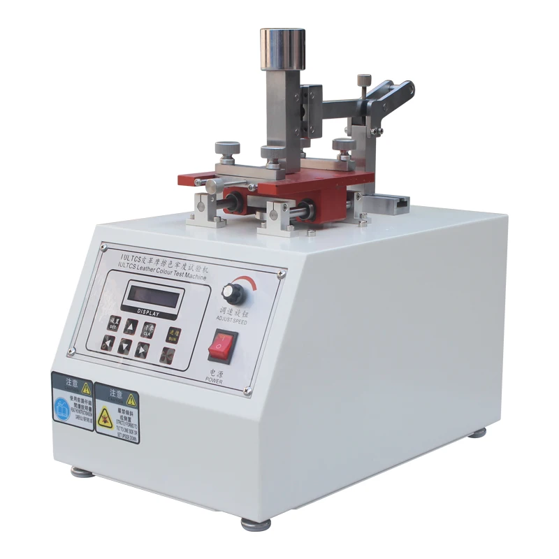 

IU Leather Friction Color Fastness Testing Machine Textile Wear-resistant Electric Reciprocating Color Decolorization Da