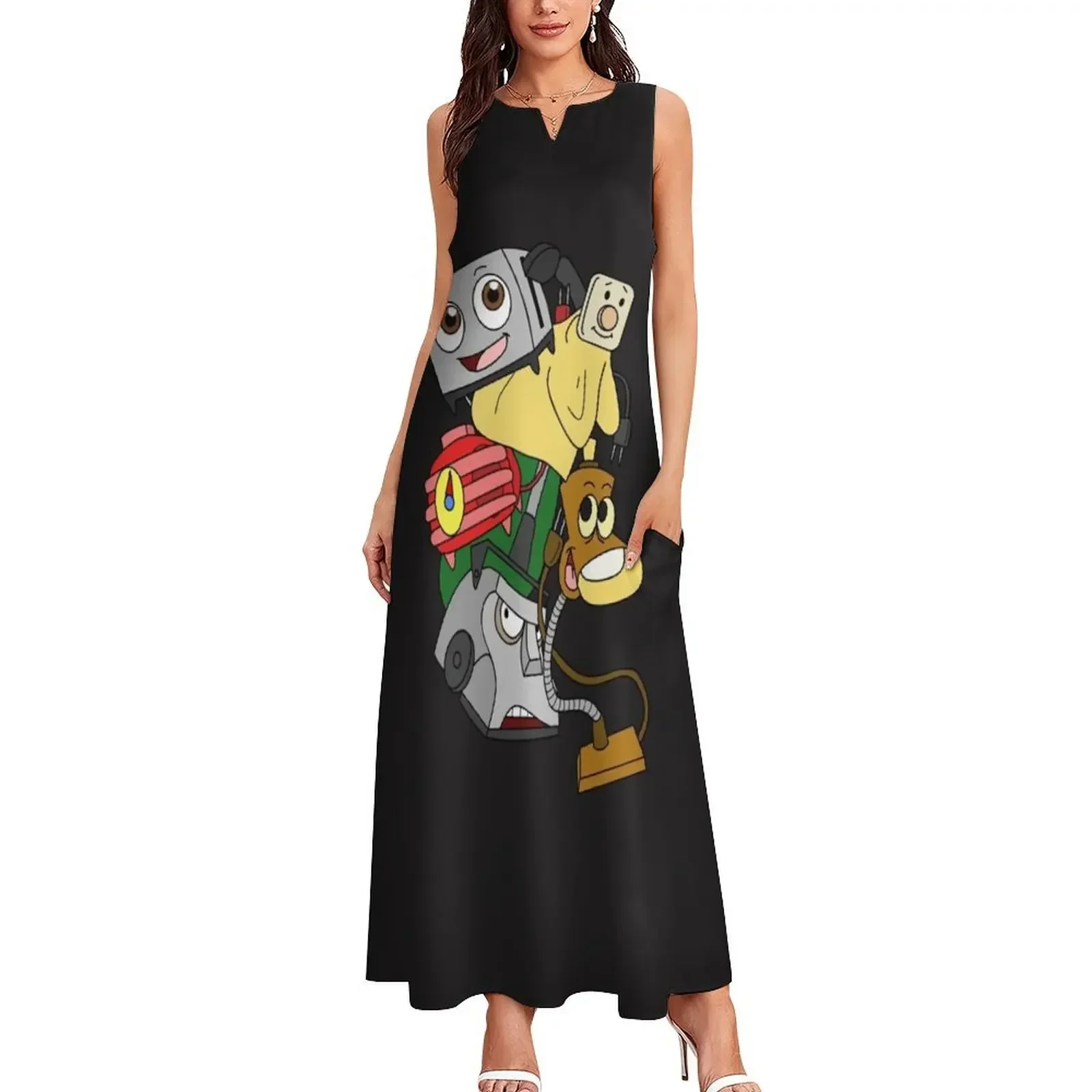 เสื้อยืดคลาสสิกนักผจญภัยตัวน้อยสุดเท่ห์ ชุดเดรสยาวสำหรับงานแต่งงาน ชุดเดรสสำหรับงานปาร์ตี้ เสื้อผ้าผู้หญิง ชุดจั๊มสูทฤดูร้อนสำหรับผู้หญิง
