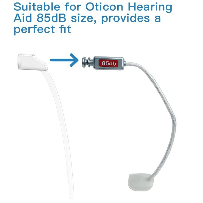 4Pcs Sports Lock For Oticon 85db Low Touch And Secure Fit For Hearing Aids Fixing Tail Accessories