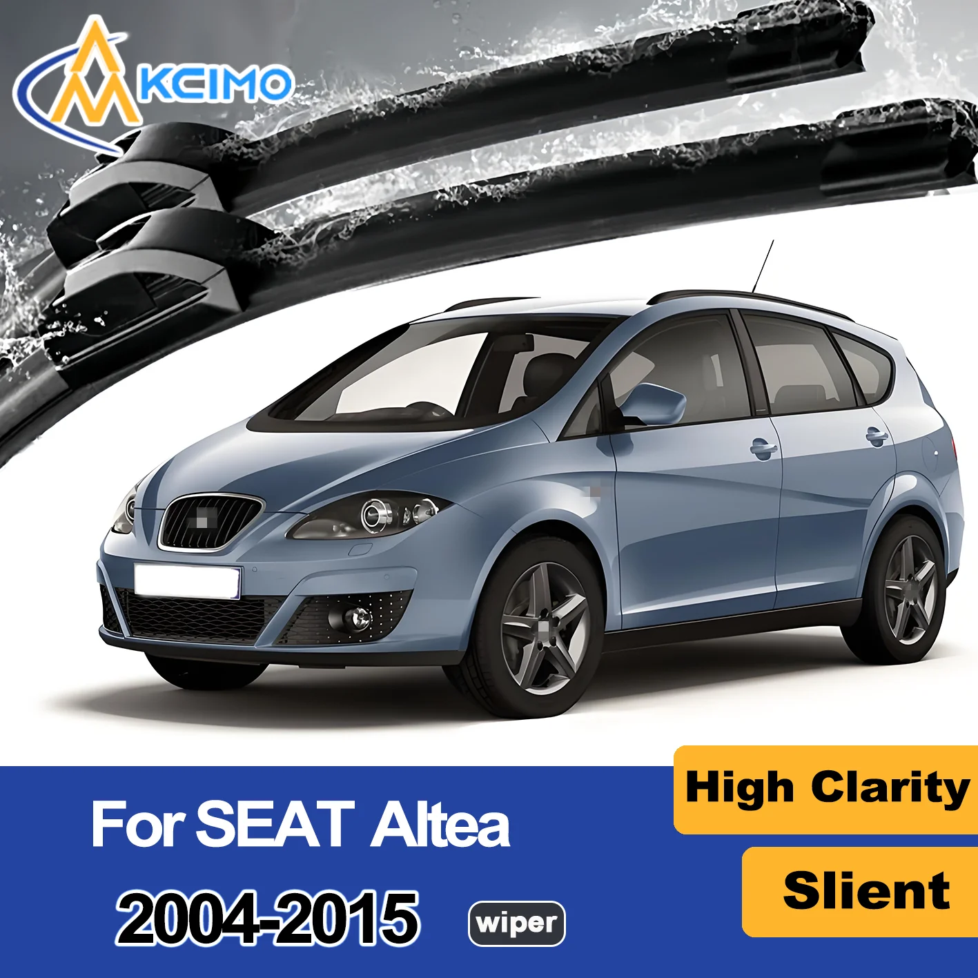 

2PCS New Front Windshield Wiper Blade for SEAT Altea 2004-2015 Front Windshield Auto Wipers Blade Accessories 2015 2014 2013