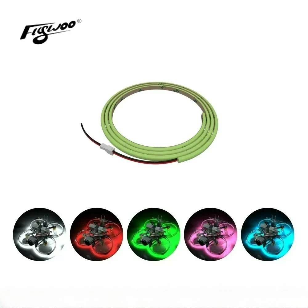 Flywoo FlyLens 85 COB LED Light Strip Plug & Play 3-5V PH1.25 2PIN LED Strap For FlyLens85 FPV Drone Frame
