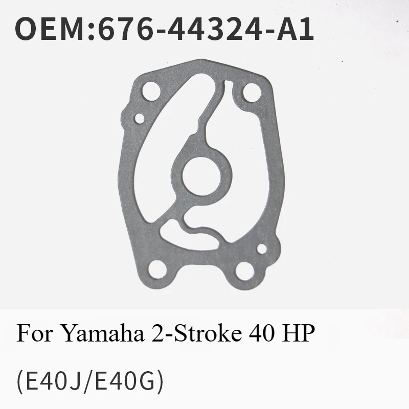 For Yamaha Two-stroke 40 Horsepower (E40J) 676-44324-A1 Outboard Engine Outer Baffle Lower Seal