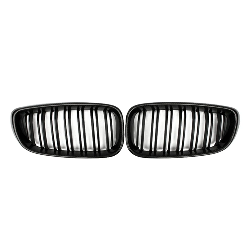 For BMW F07 5 Series GT 520 528 530 535 550 2010-2017 Chrome+Black Front Bumper Hood Kidney Grill Grille Parts