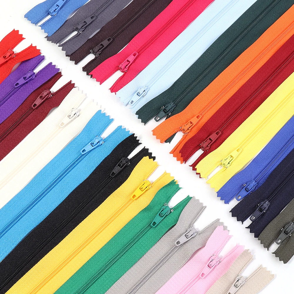 10pcs Nylon Zipper for DIY Handmade Clothes