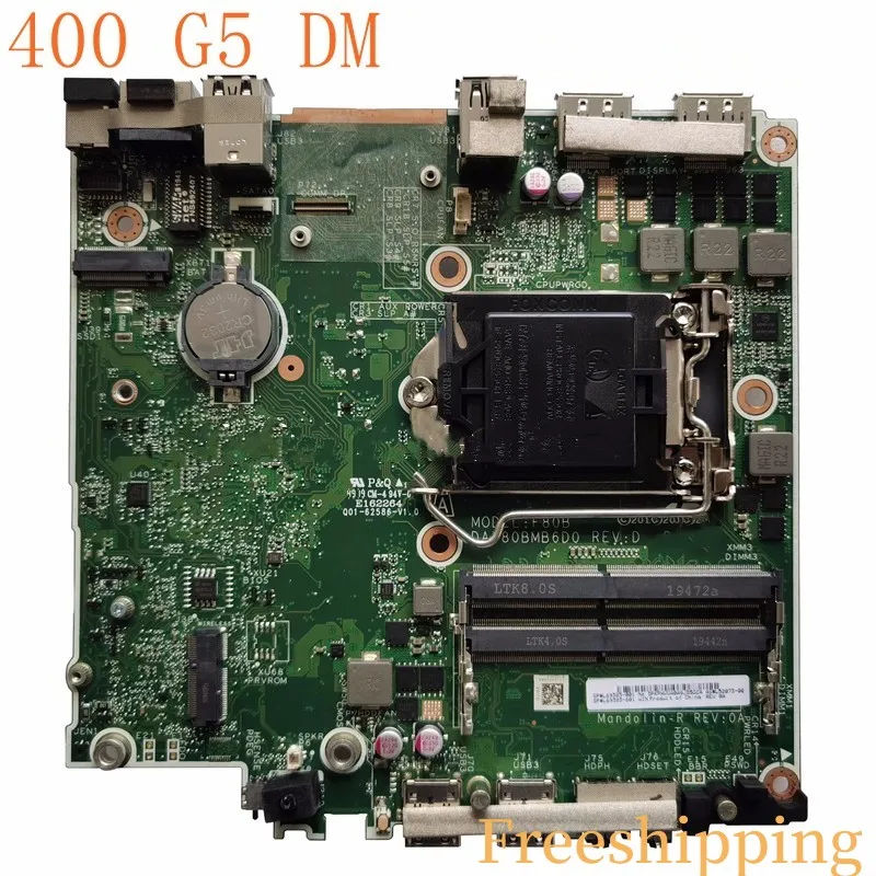 

L69383-001 For HP ProDesk 400 G5 DM Motherboard L69383-601 DAF80BMB6D0 Mainboard 100% Tested Fully Work