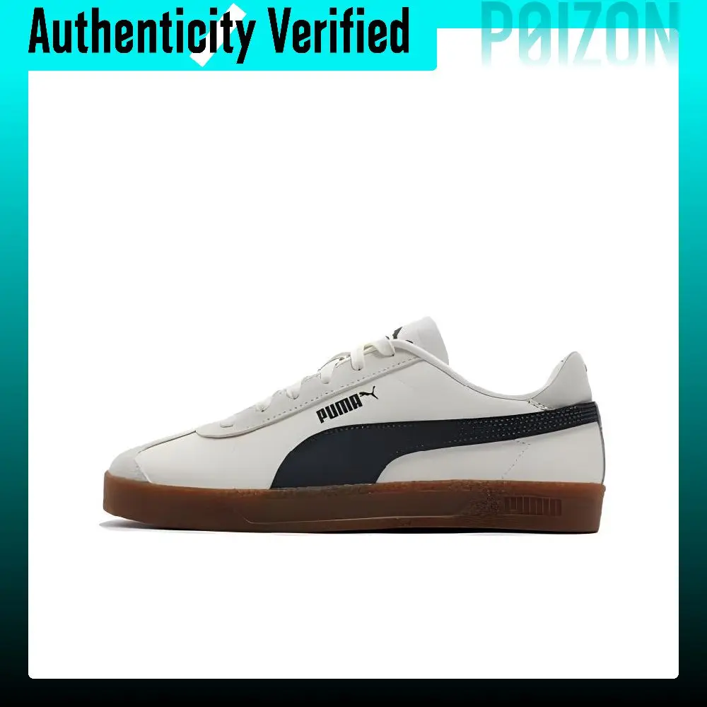 PUMA Club Abrasion Resistant Low top German Army Trainers Unisex Beige Gray 401515-04