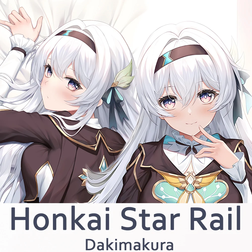 Honkai Star Rail Glühwürmchen Dakimakura 2way Scharnier Körper Fall Anime Kissen Kissen bezug Weihnachts geschenke