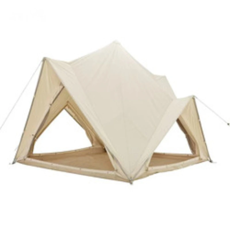 Four -door Luxury Pyramid Castle Waterproof And Thickened Multiplayer Picnic Bell Tent