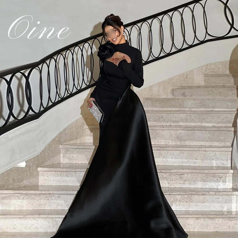 Oine Customized 2026 Fashion Sexy Jersey Ruffle Pleat Straight Strapless Long Dresses Bespoke Occasion Celebrity Sizes Available