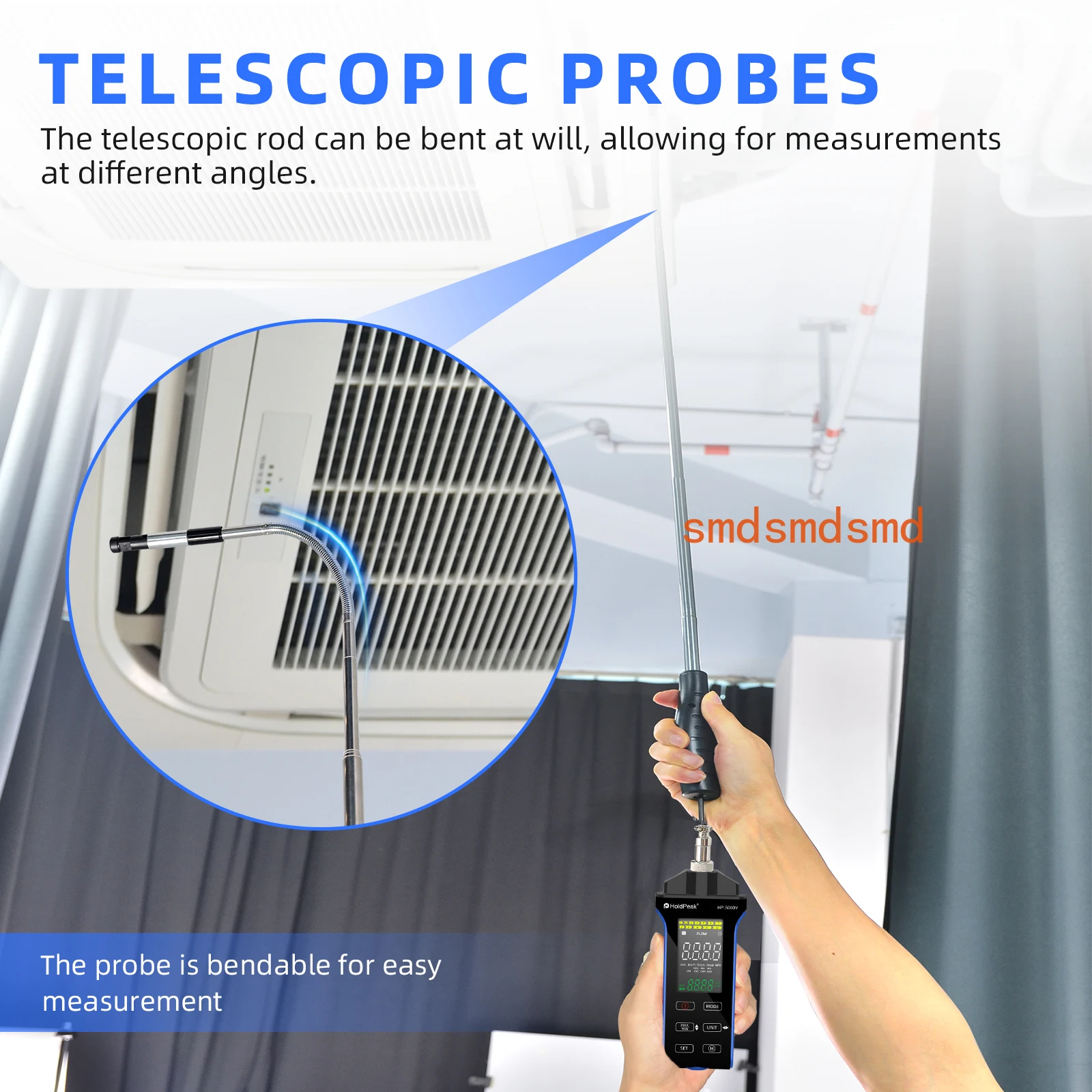 เครื่องวัดความเร็วลมแบบลวดร้อน - Anemometer Wind Speed บทวิจารณ์และราคา