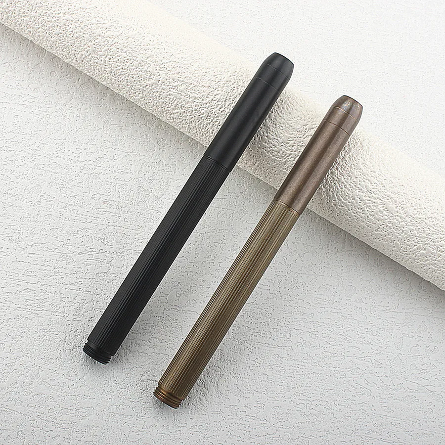 Luxuriöser Füllfederhalter aus Metall mit Taschentuch, extra feine Spitze, 0,5 mm Tintenstift – Detail 4