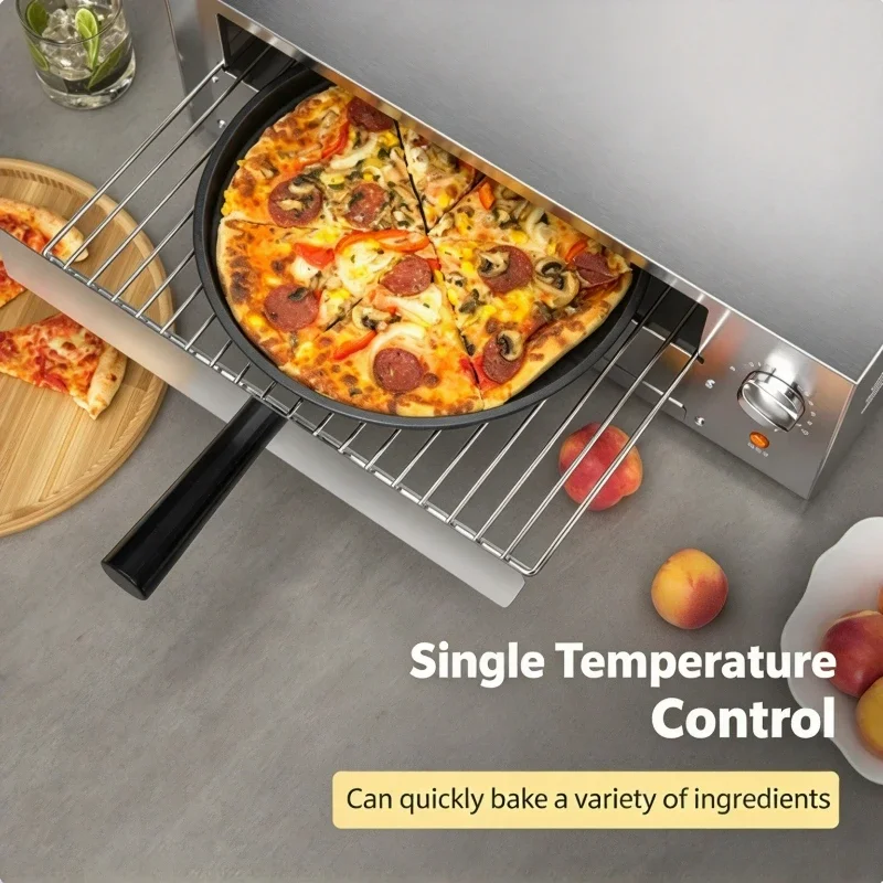 12 Inch Commercial Automatic Conveyor Pizza Oven Stainless Steel Gas Electric Bakery Baking Machine
