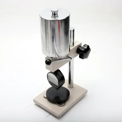 

Digital display rubber durometer/Shore durometer test bench A C D type rubber and plastic hardness tester
