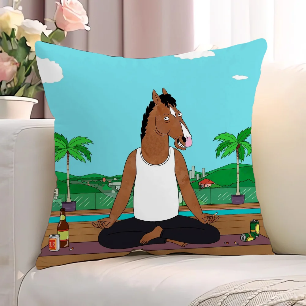 B-BoJack HorsemanS Body Pillow Cover 40x40 Pillowcases for Pillows Cushions Home Decor Decorative Cushion Pillowcase Sofa Fall